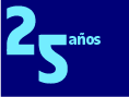 Logo del vigésimo quinto aniversario